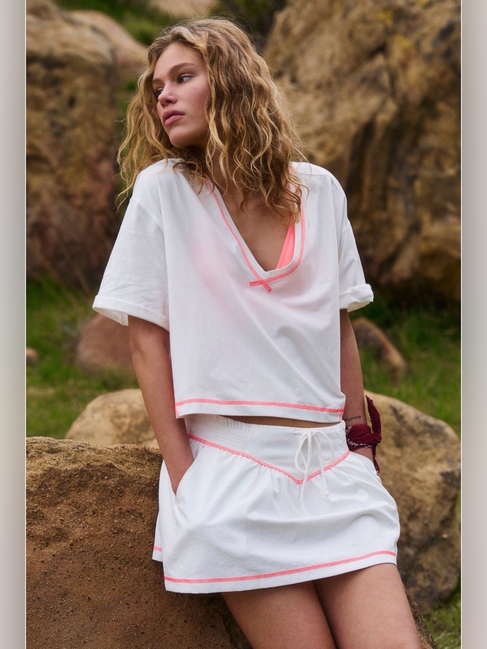 NWT Free People Fp Movement Runner Up Set